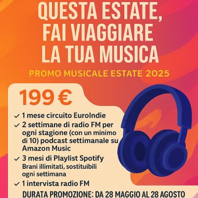 PROMOZIONE FAI DECOLLARE LA TUA MUSICA